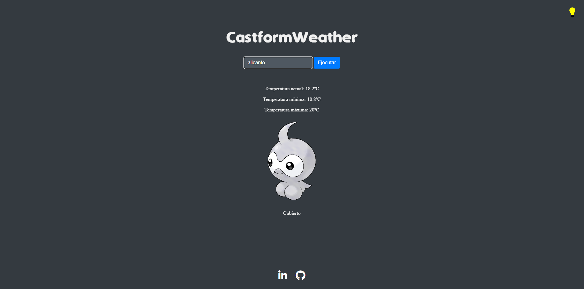 CastformWeather screenshot