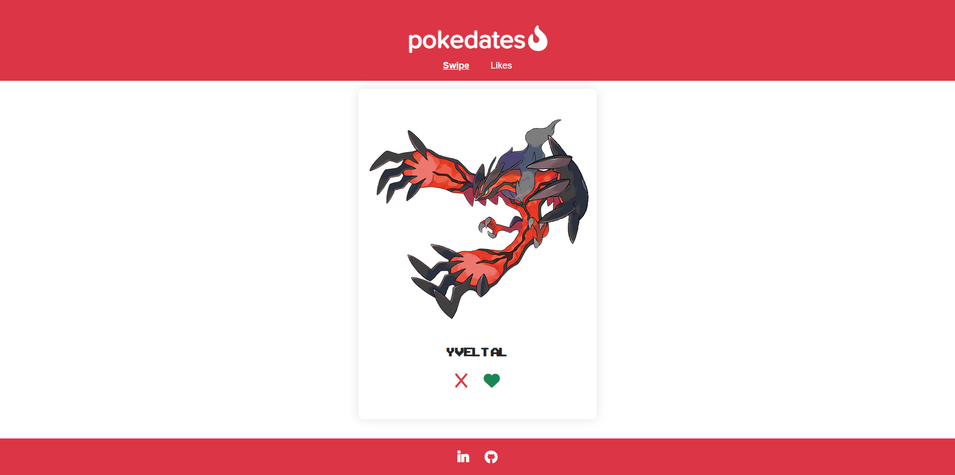 PokéDates screenshot